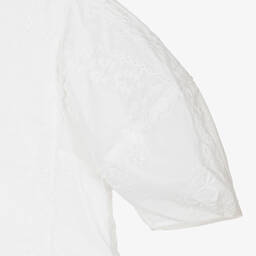 Chloé-Teen Girls Ivory Embroidered Blouse | Childrensalon Outlet