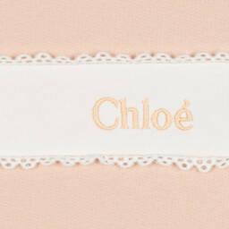 Chloé-Teen Girls Pale Pink Cotton Sweatshirt | Childrensalon Outlet