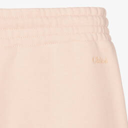 Chloé-Розовые хлопковые джоггеры для девочек-подростков | Childrensalon Outlet