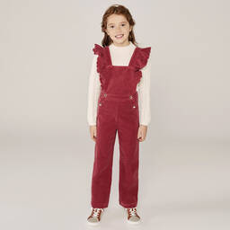 Chloé-Розовый полукомбинезон для девочек-подростков | Childrensalon Outlet