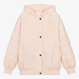 Chloé-Teen Girls Pink Embroidered Jacket | Childrensalon Outlet