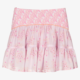 Chloé-Teen Girls Pink Floral Skirt | Childrensalon Outlet