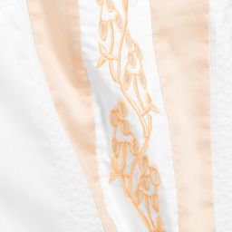 Chloé-White & Pink Cotton Blouse | Childrensalon Outlet