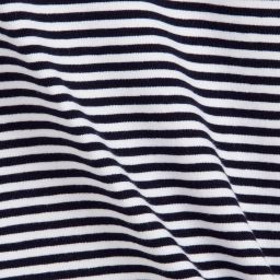 Claesen's-Girls Blue & White Cotton Vest | Childrensalon Outlet