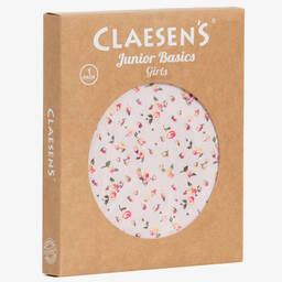 Claesen's-Girls Pink Cotton Vest | Childrensalon Outlet