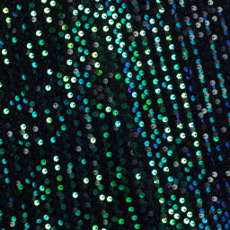 Coeur by Childrensalon-فستان مخملي أزرق-أخضر لامع للبنات | Childrensalon Outlet