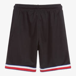 Converse-Boys Black Sports Shorts | Childrensalon Outlet