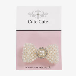 Cute Cute-Кремовый браслет с жемчужинами | Childrensalon Outlet