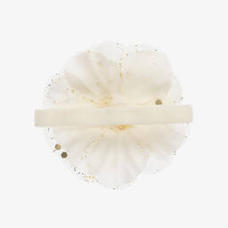 Cute Cute-Кремовый браслет из атласа и тюля | Childrensalon Outlet