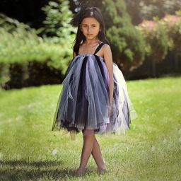 Dainty Dizzy-Фиолетовое платье-пачка из тюля для девочек | Childrensalon Outlet