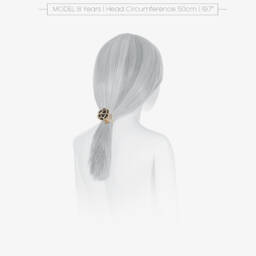David Charles-Girls Elegant Black Rose Hairband | Childrensalon Outlet