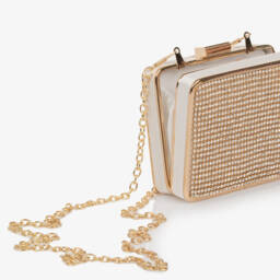 David Charles-Girls Glittering Gold Handbag Delight | Childrensalon Outlet