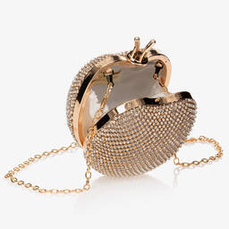  ديفيد تشارلز-حقيبة لون ذهبي للبنات (12 سم) | Childrensalon Outlet