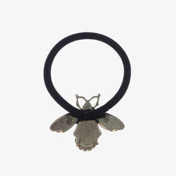 David Charles-Резинка для волос с золотистой пчелой со стразами (4,5см) | Childrensalon Outlet