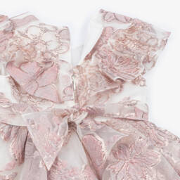 David Charles-فستان أورجانزا مشرق للبنات | Childrensalon Outlet