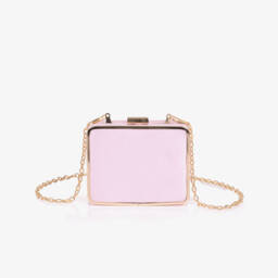 David Charles-Girls Satin Pink Glamour Bag | Childrensalon Outlet