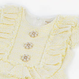 David Charles-Girls Sunny Tweed Delight Dress | Childrensalon Outlet