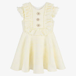 David Charles-Girls Sunny Tweed Delight Dress | Childrensalon Outlet