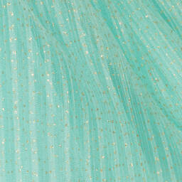 David Charles-Girls Turquoise Blue Tulle Dress | Childrensalon Outlet