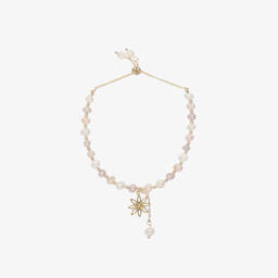 David Charles-Золотисто-розовый браслет с жемчужинами | Childrensalon Outlet