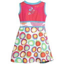 Desigual-Pink Minnie Mouse Print Jersey Dress  | Childrensalon Outlet