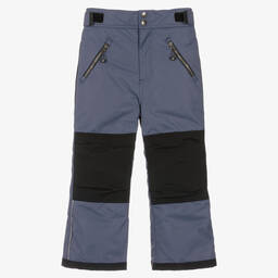 Deux par Deux-Blue & Black Ski Salopettes | Childrensalon Outlet