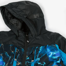  دو بار دو-بدلة ثلجية مزدوجة للأولاد باللونين الأسود والأزرق العاصف | Childrensalon Outlet