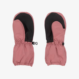 Deux par Deux-Dusky Pink Ski Mittens | Childrensalon Outlet