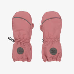 Deux par Deux-Dusky Pink Ski Mittens | Childrensalon Outlet