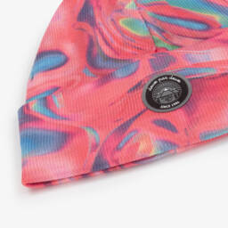 Deux par Deux-Теплая шапка с помпоном розовая и синяя для девочек | Childrensalon Outlet