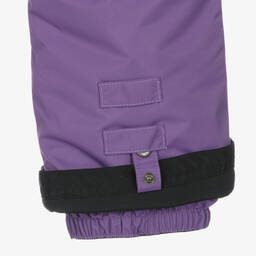  دو بار دو-طقم أوفرول شتوي بطبعة ورود لون بنفسجي للبنات | Childrensalon Outlet