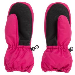 Deux par Deux-Розовые лыжные варежки | Childrensalon Outlet