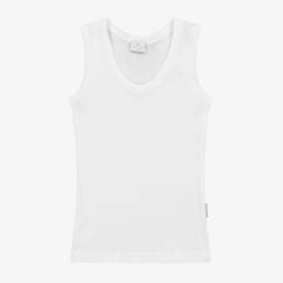 Diacar-Boys Soft White Jersey Top | Childrensalon Outlet