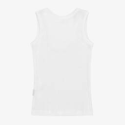 Diacar-Boys Soft White Jersey Top | Childrensalon Outlet