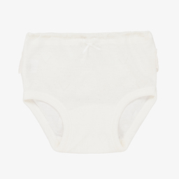 Diacar-Кремовые хлопковые трусы для девочек | Childrensalon Outlet
