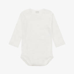 Diacar-بودي سوت ناعم بلون العاج للبنات مع قلب | Childrensalon Outlet