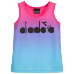 Diadora - Girls & Blue Mesh Vest | Childrensalon Outlet