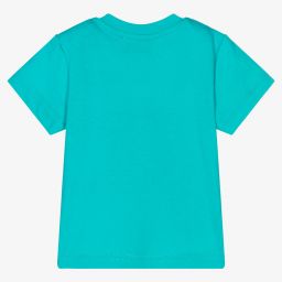 Diesel-Голубая хлопковая футболка для малышей | Childrensalon Outlet