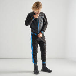 Diesel-Black & Blue Joggers | Childrensalon Outlet