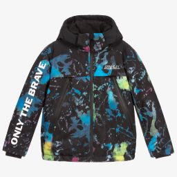 Diesel-Черная лыжная куртка | Childrensalon Outlet