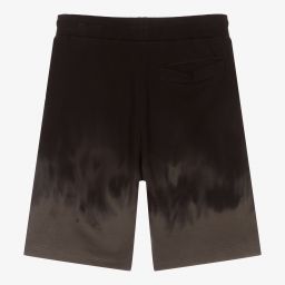 Diesel-Boys Black Jersey Shorts | Childrensalon Outlet