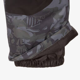 ديزل-سالوبيت للتزلج لون أسود مبطن للأولاد | Childrensalon Outlet