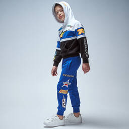 Diesel-Синие хлопковые джоггеры для мальчиков | Childrensalon Outlet