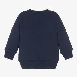 Diesel-Boys Blue Tiger Sweatshirt | Childrensalon Outlet