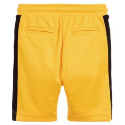 Diesel-Boys Yellow & Black Shorts | Childrensalon Outlet
