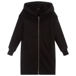 Diesel-Girls Black Jersey Dress | Childrensalon Outlet