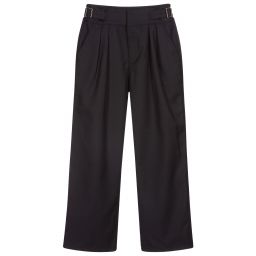 Diesel-Girls Black Trousers  | Childrensalon Outlet