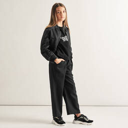 Diesel-Girls Black Trousers  | Childrensalon Outlet