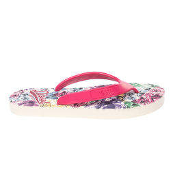 Diesel-Girls Pink Logo Flip-Flops | Childrensalon Outlet