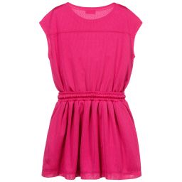 Diesel-Pink Drawstring Waist Dress | Childrensalon Outlet